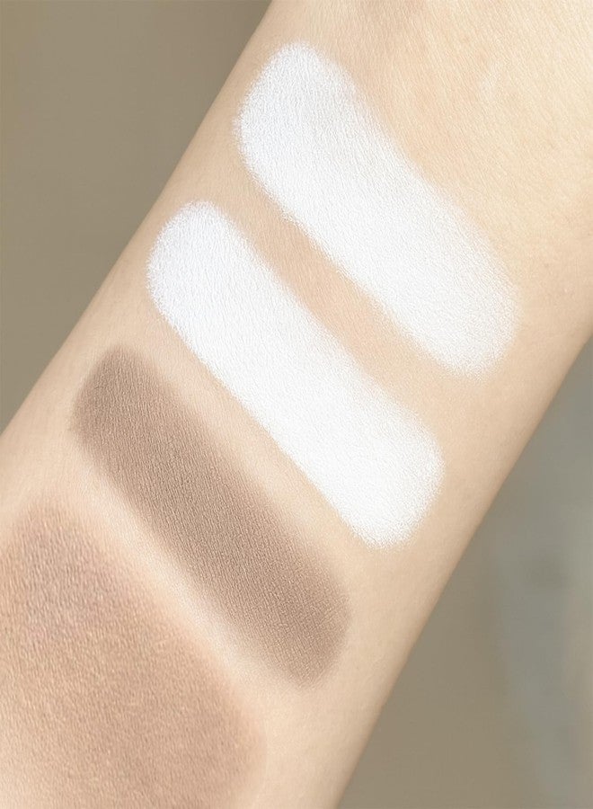 إريندي كونتور إريندي ذو اللون البارد، كونتور كريمي طبيعي مع فرشاة، برونزر مطفي ناعم وسهل الدمج، مقاوم للماء ويدوم طويلاً، مكياج لتحديد ملامح الوجه، حجم مناسب للسفر، 02 رمادي بني - Image 5